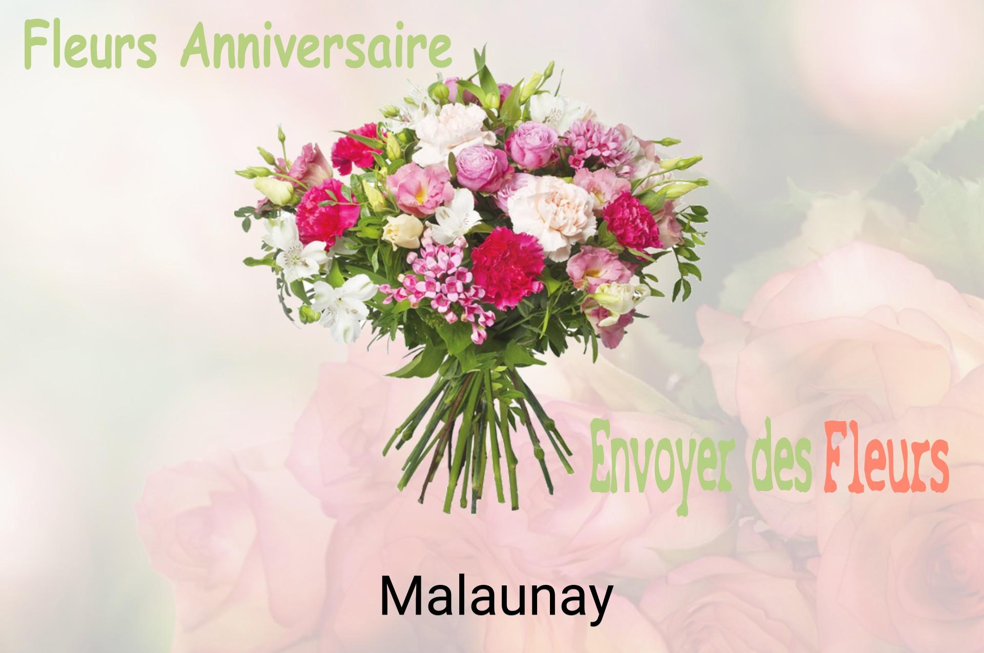 Bouquet de fleurs d’anniversaire livré à Malaunay